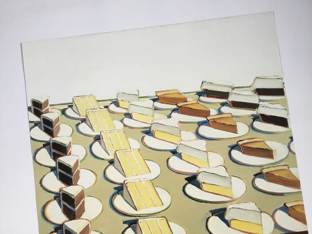ウェイン・ティーボー　Wayne Thiebaud 「パイカウンター」