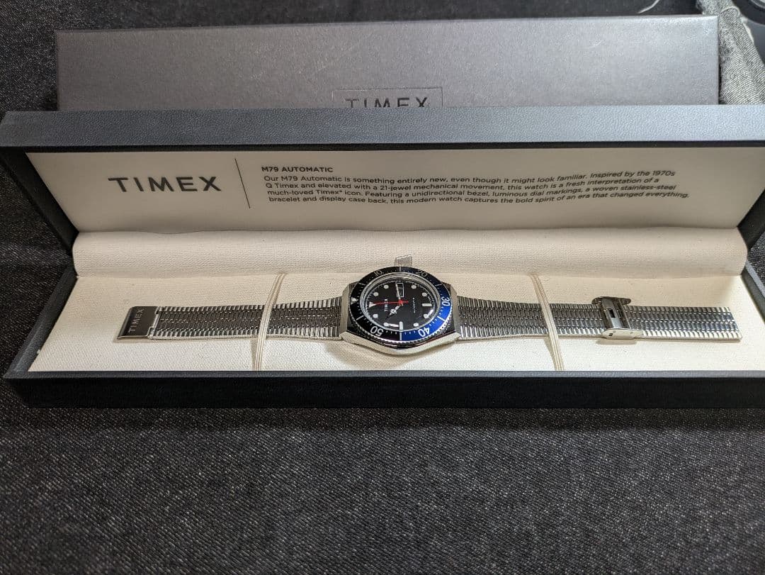 TIMEX M79 Automatic　自動巻き腕時計
