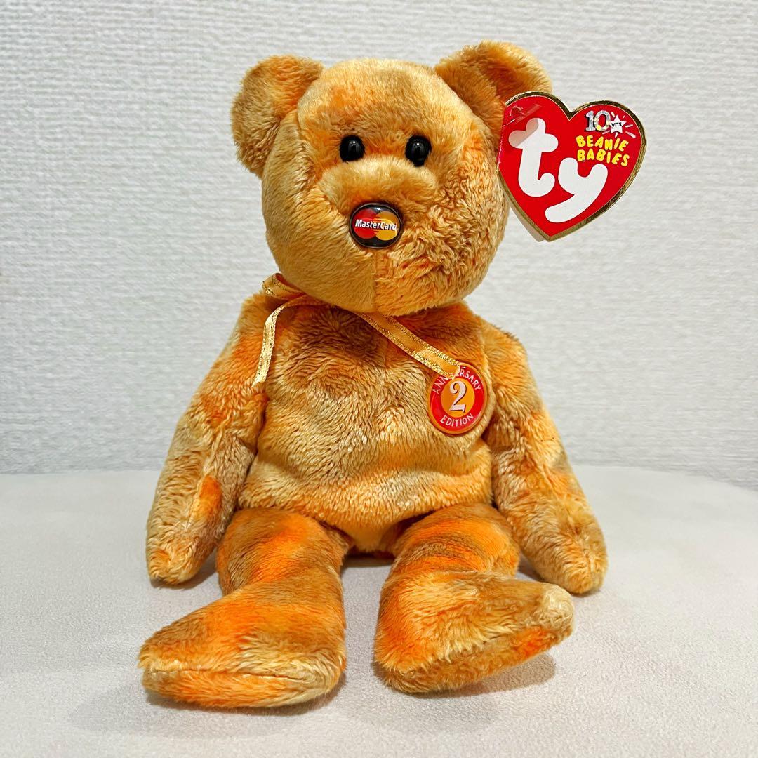 【入手困難】Tyぬいぐる ビーニーベイビーズ マスターカード社４体セット