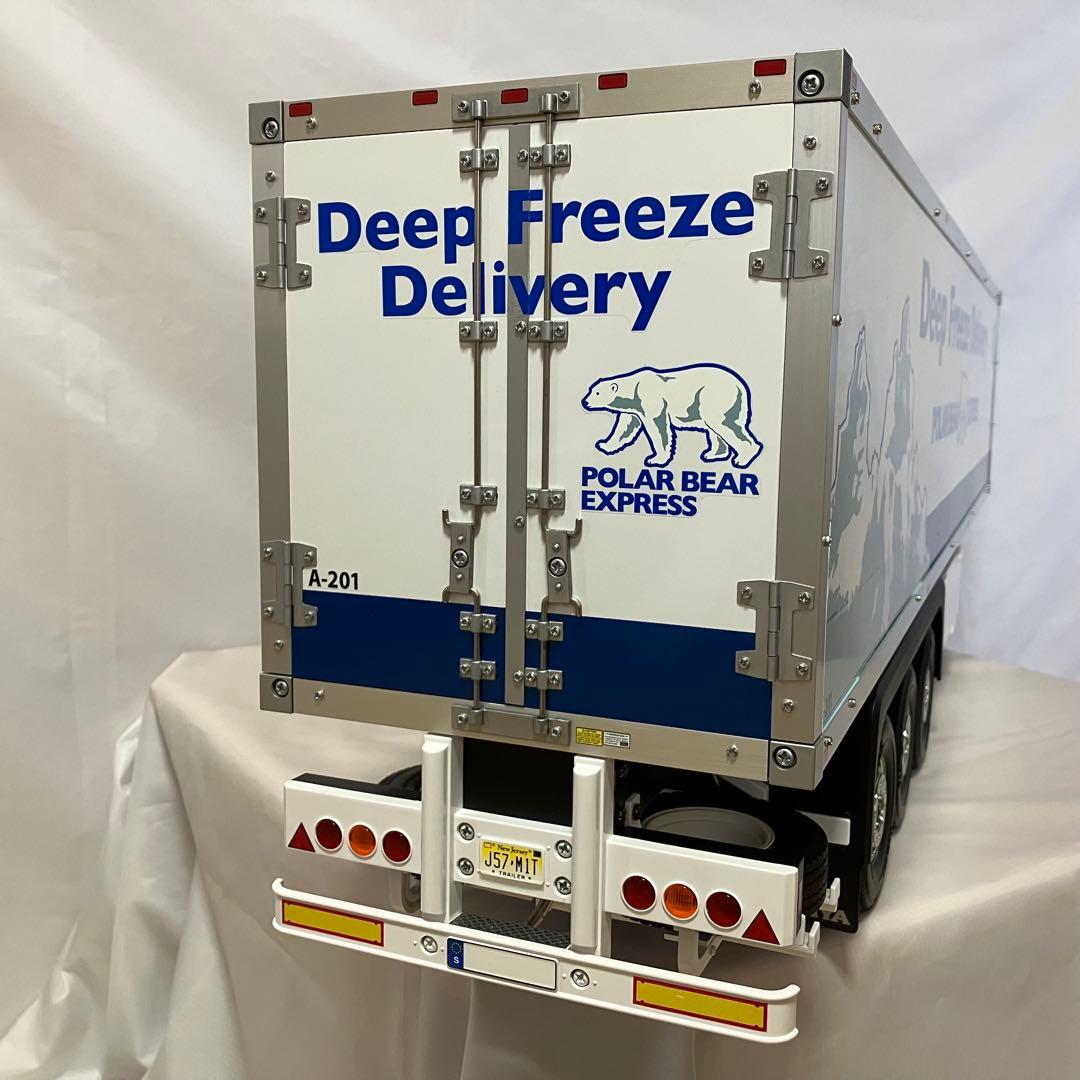 タミヤ セミトレーラー 3軸リーファー フル装備 新品未使用