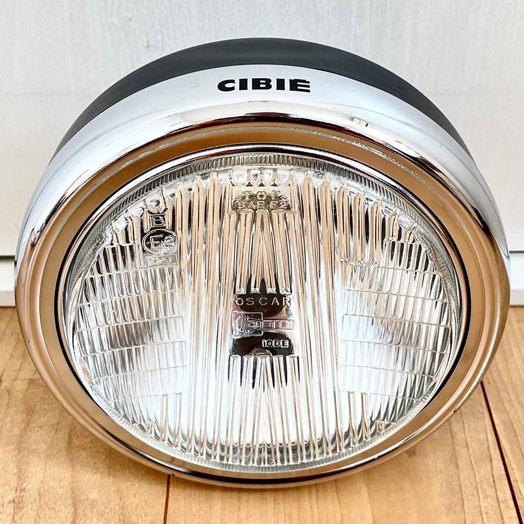 当時物 CIBIE シビエ 凹み ヘッドライト CB400F ホーク マーシャル