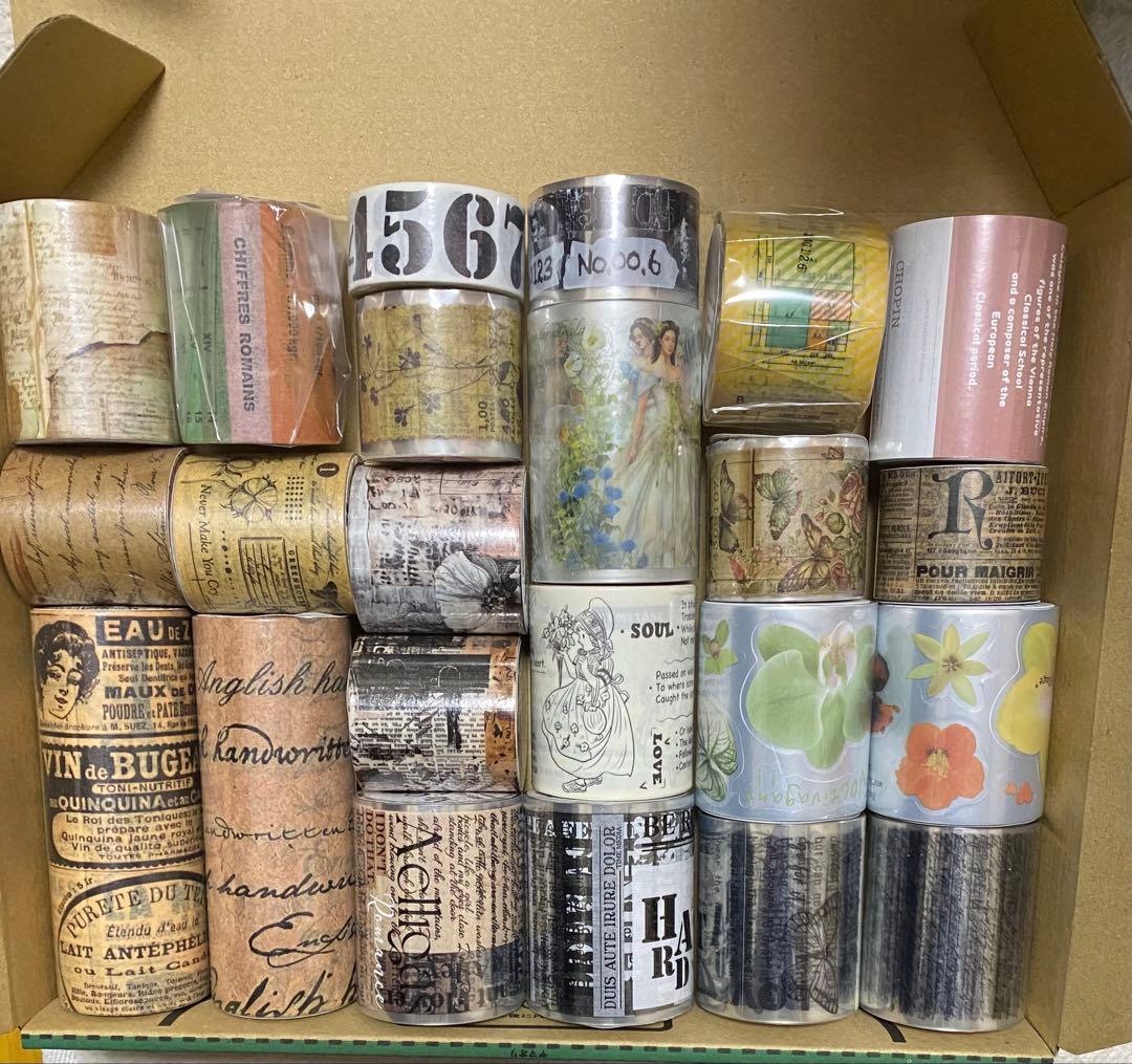 海外マスキングテープ23点まとめ売り - メルカリ