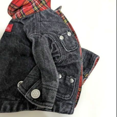 激レア✨️アトリエgg ヴィンテージ デニム シャツ ジャケット 犬服 0