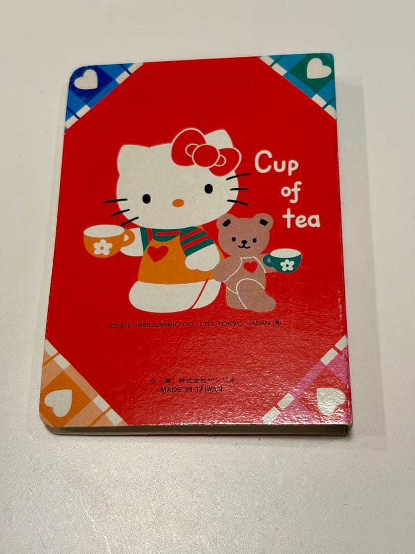 平成レトロ ハロ キティ おどうぐばこ メモ帳 文房具 セット 平成