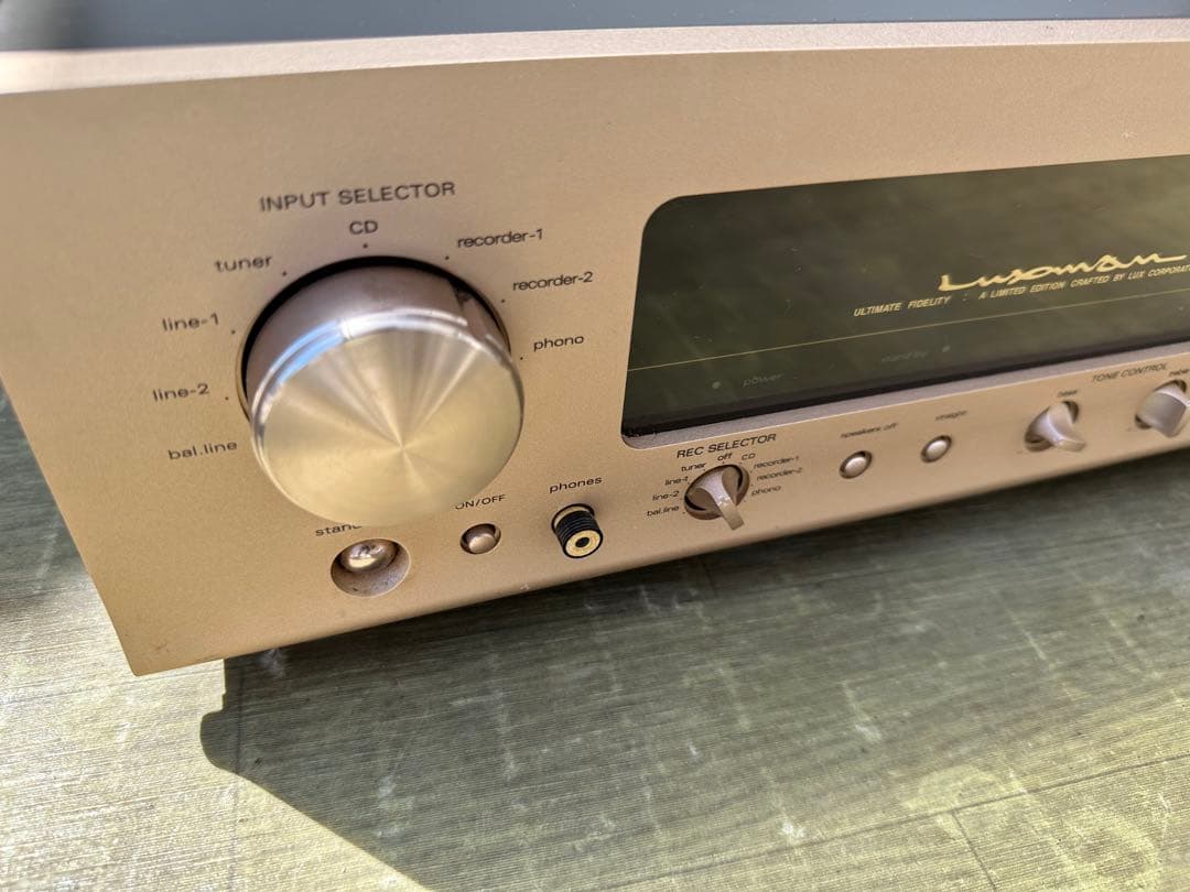 り*り様 Luxman L-501s ゴールド AVアンプ