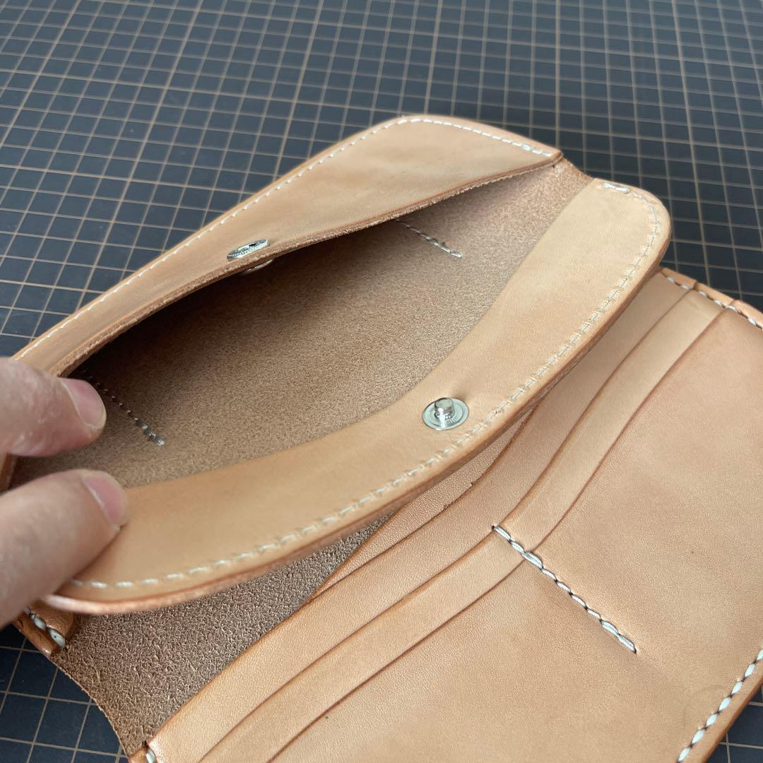 One’s Workerワンズワーカーサドルロングウォレットナチュラル