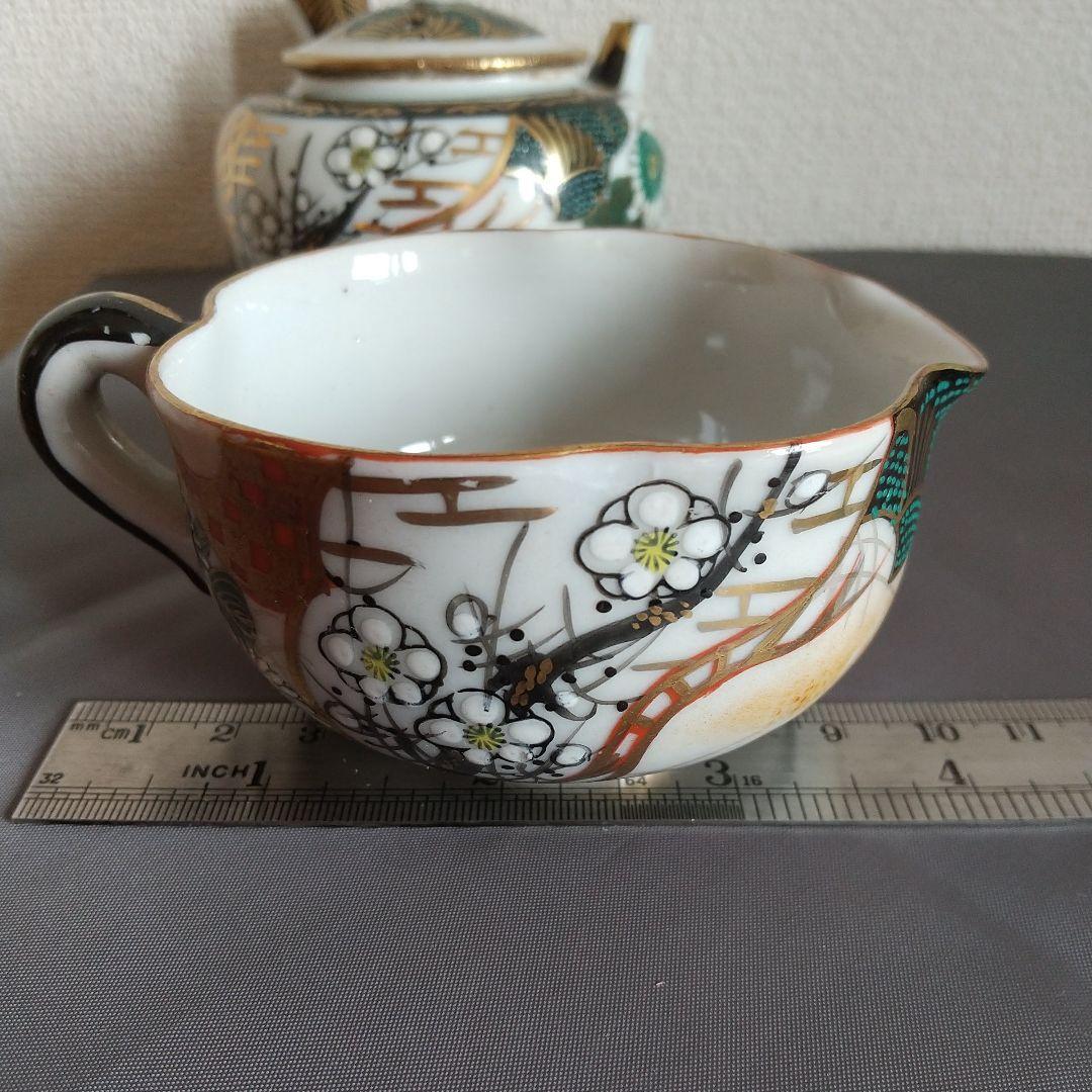 《期間限定出品》古物✴️煎茶道具✴️九谷焼器揃✴️6点セット