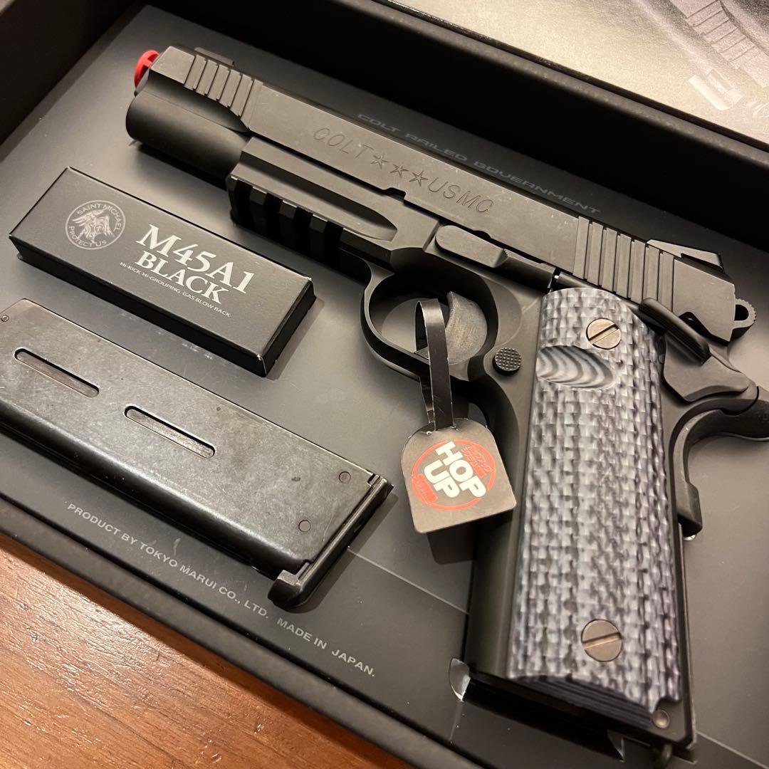 9*3様 東京マルイ M45A1 BLACK ガスガン【マガジン3本】