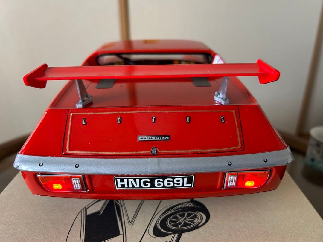 ロータスヨーロッパ　タミヤラジコンボディMシャーシ用