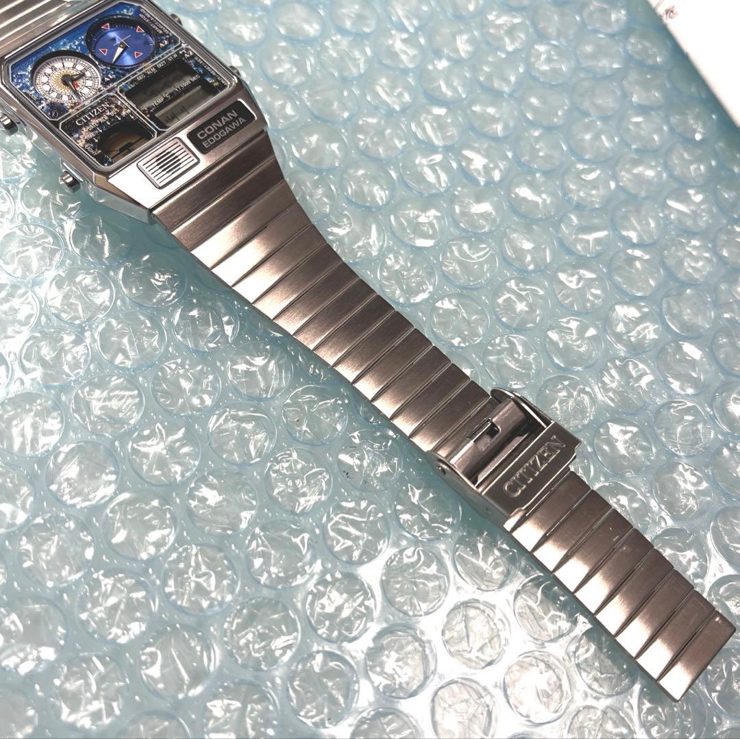 江戸川コナン 名探偵コナン グッズ CITIZEN コラボ ウォッチ 腕時計