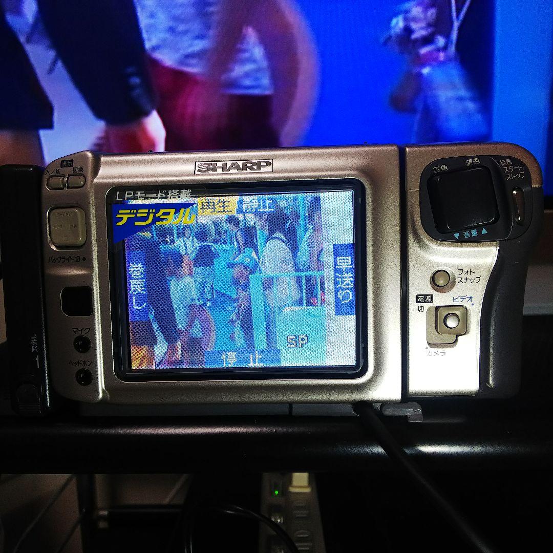 ★再生可能 SHARP ミニ DV ビデオカメラ VL-EX2