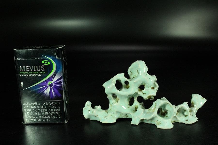 中国美術 豆青釉 太湖石 筆架(K-A724) - メルカリ