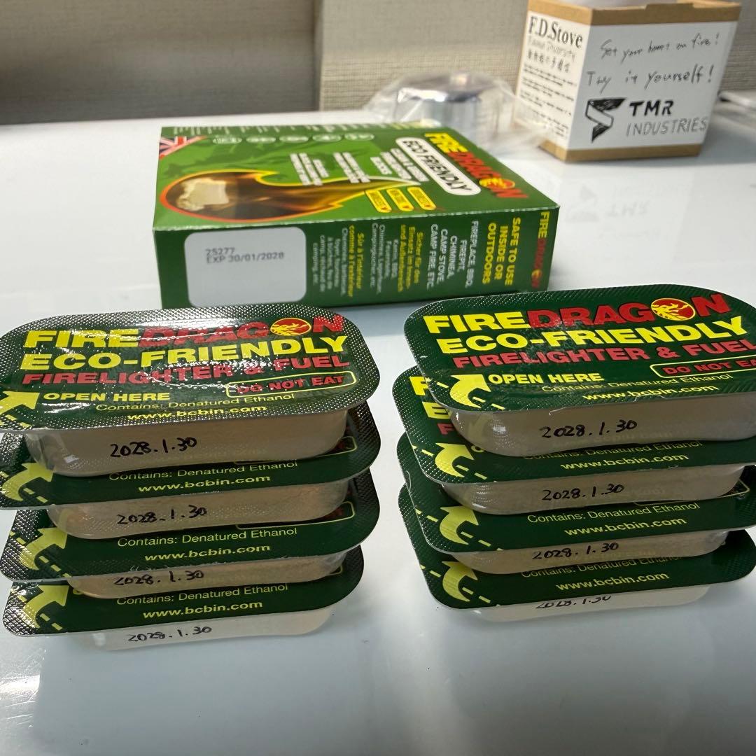 【新品未使用】TMR INDUSTRIES FD Stove 刻印ありver.