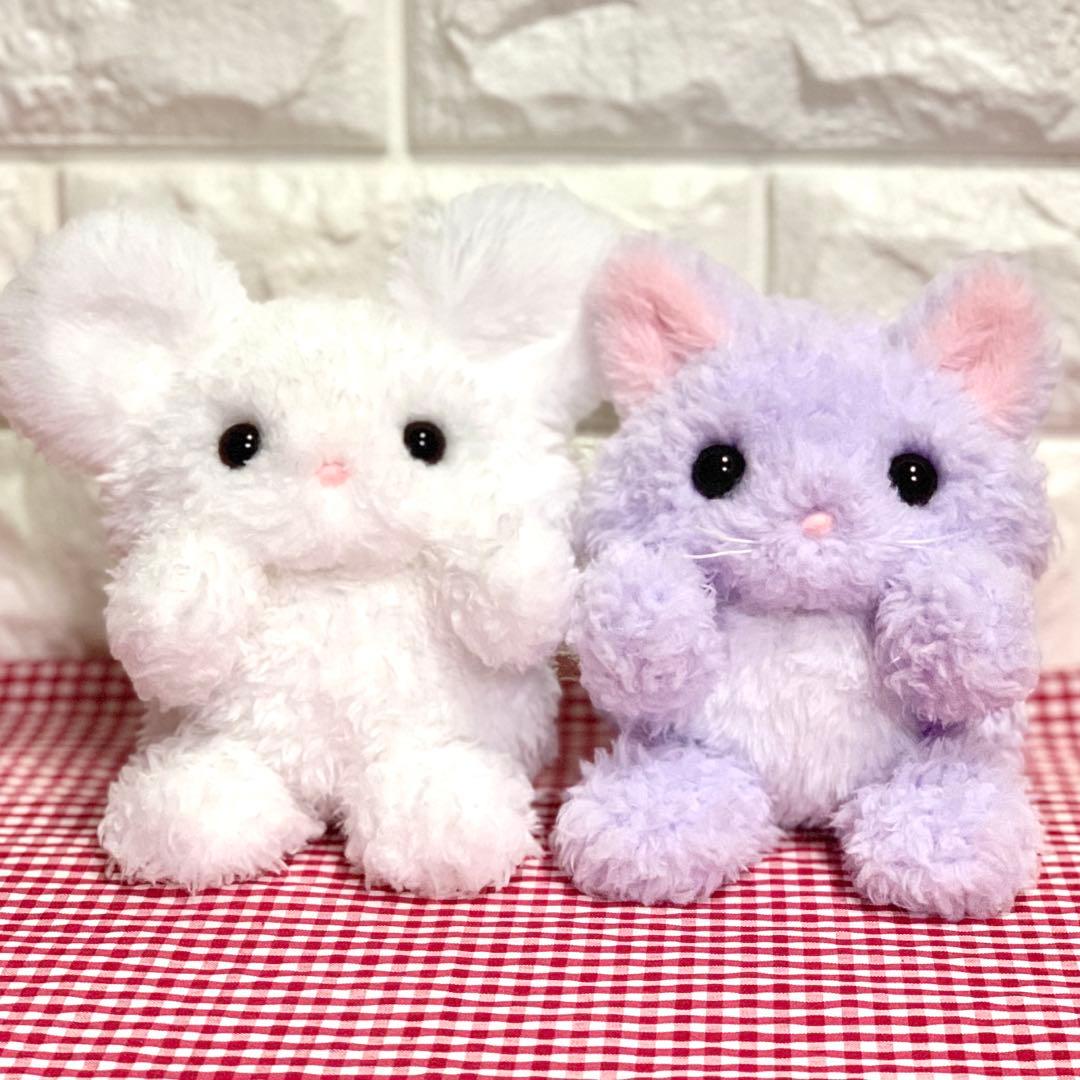 みなみ様】 ねこちゃん ＆ ねずみさんの着ぐるみコスチューム ぬい服