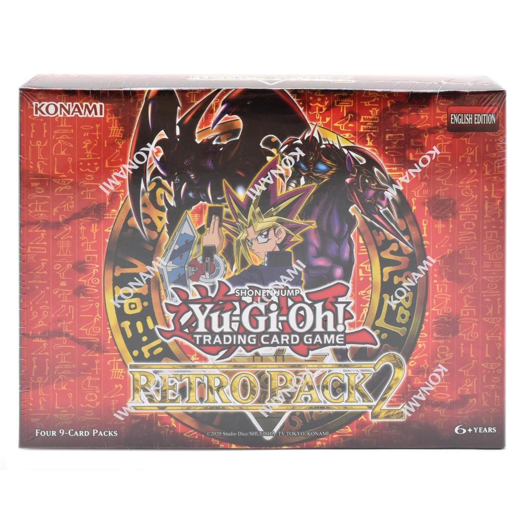 遊戯王 RETRO PACK 2 レトロパック2 英語版 4パック入り ボックス