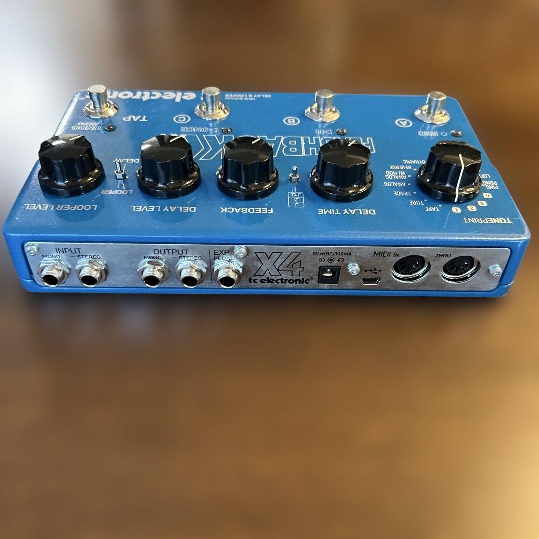 ギター tc electronic FLASHBACK X4