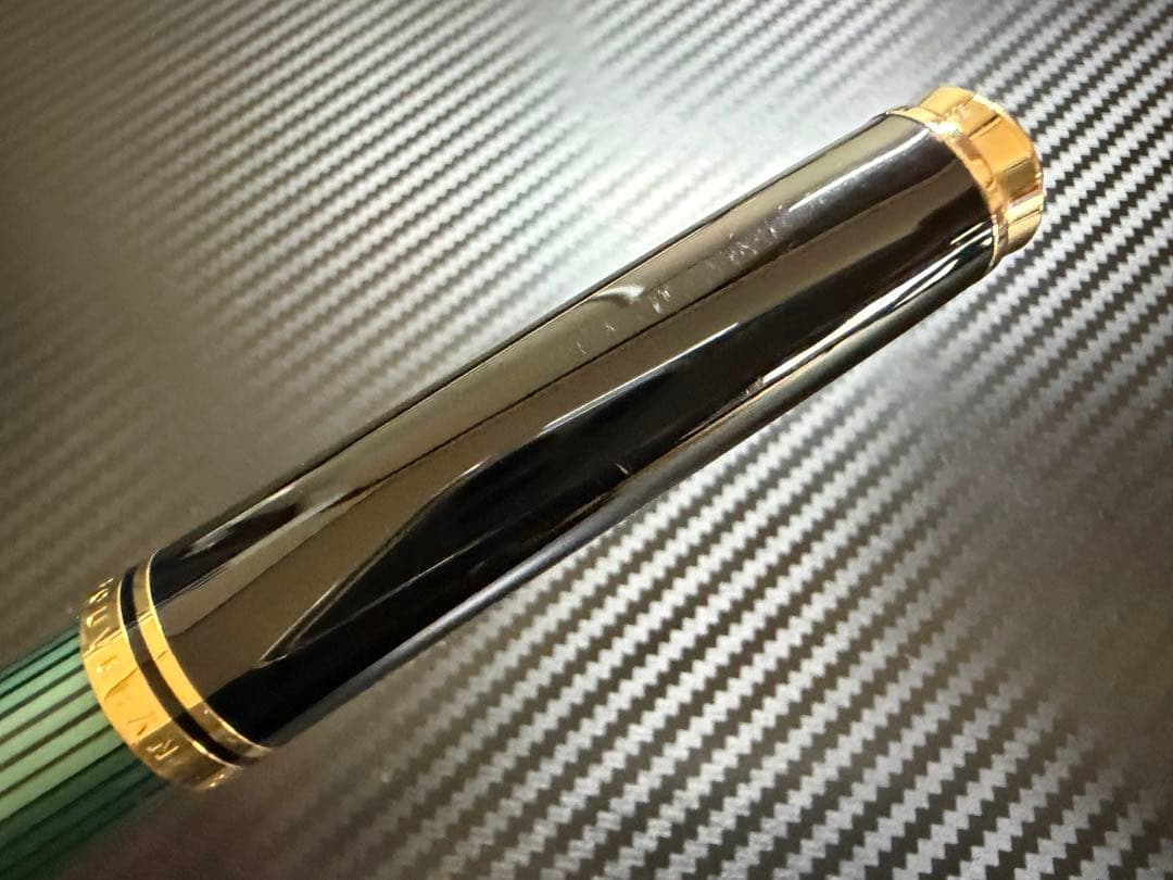 極美品 ペリカン スーベレーン M800 緑縞 EF 極細字 - メルカリ