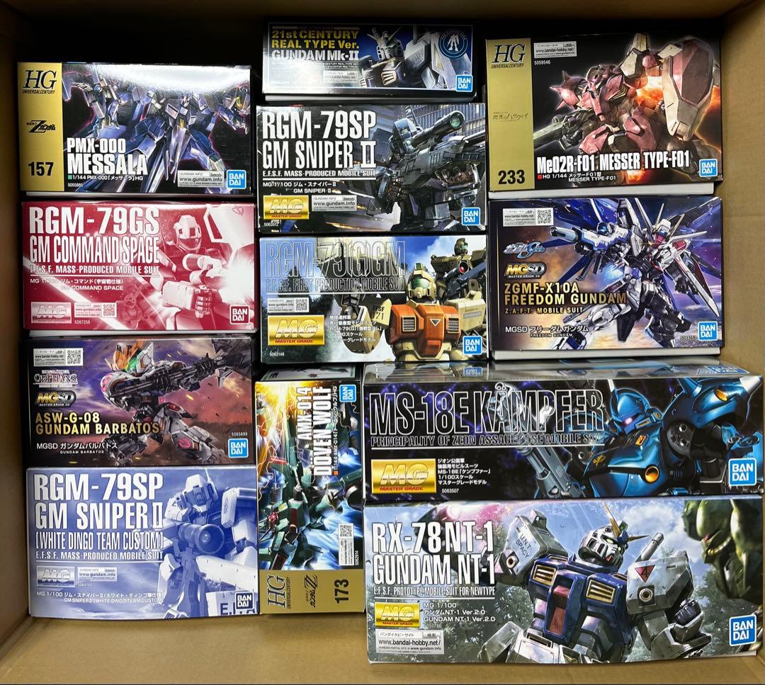 ガンプラ詰め合わせ 5点 ガンプラ MG HG 12点 まとめ売り ガンプラ