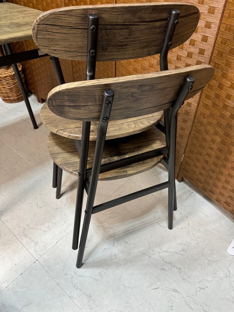 #1ダイニングセット 3点セット ※組み立て設置無料