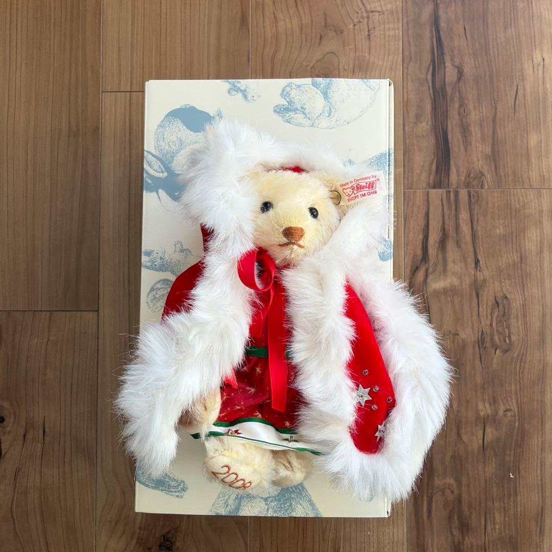 Steiff Little Santa ぬいぐるみ2008