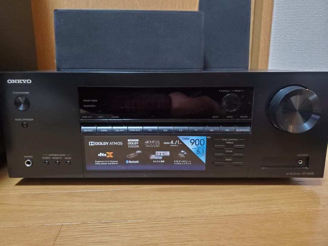 ONKYO HT-R398 5.1ch サラウンド　ホームシアター　フルセット