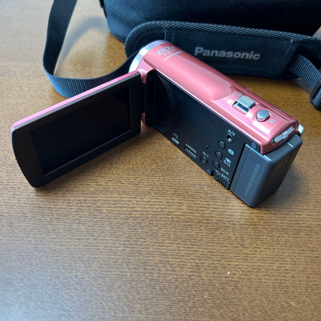 Panasonic HC-V520M ピンク ビデオカメラ 本体