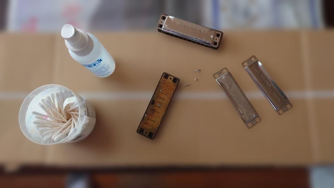 TOMBO　MAJOR BOY 10穴ハーモニカ　6本