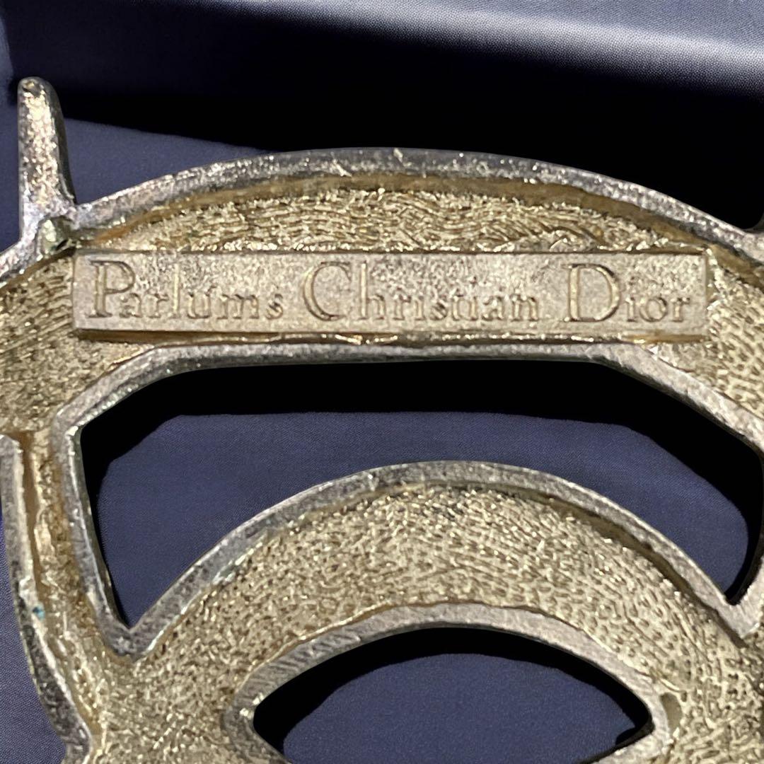 オールド クリスチャンディオール ビッグロゴ ピンブローチ エンブレム