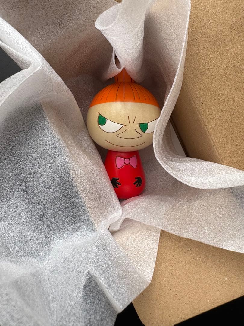 限定特価 made in japan日本製卯三郎こけし ムーミン/リトルミイ