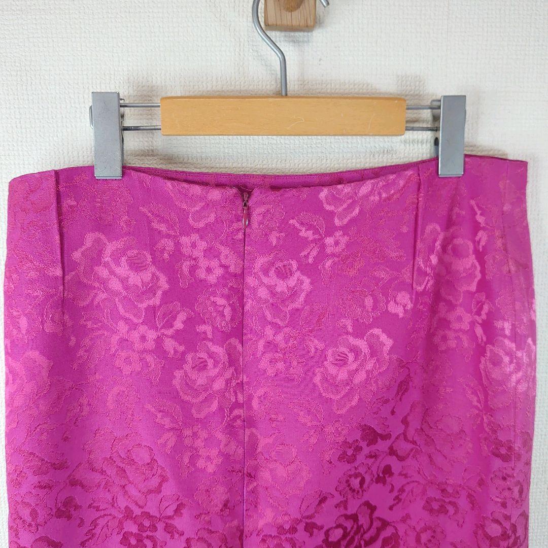 クリスチャンディオール　Boutique タイトスカート 花柄　刺繍 総柄