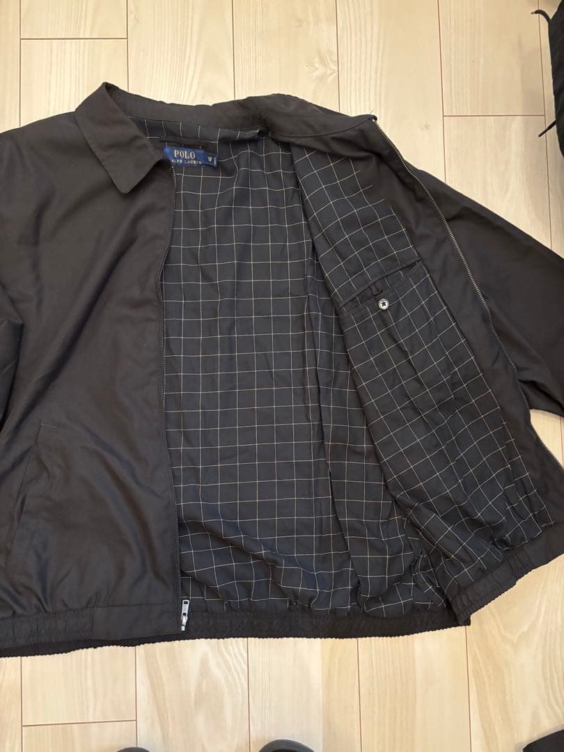 POLO RALPH LAUREN スウィングトップ　ジャケット　ブラック