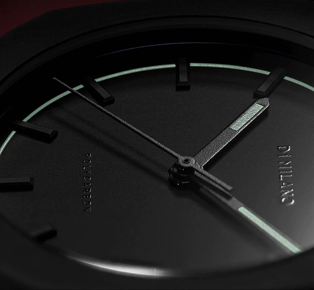 D1ミラノ ポリカーボン・スペースグレイ 新品 定価33000 d1milano