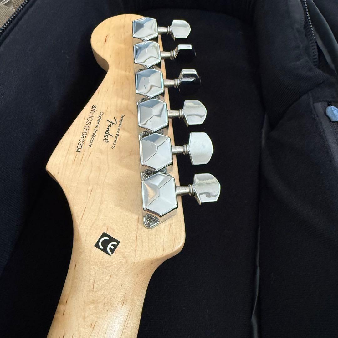 Squier スクワイア エレキギター ストラトキャスター ブラック