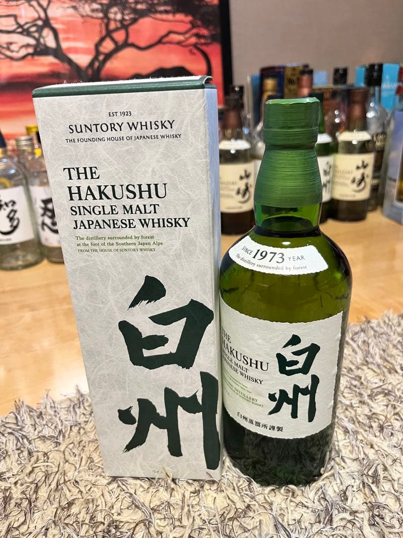 ハクシュウ シングルモルトウイスキー 700ml 1973年製造 - メルカリ