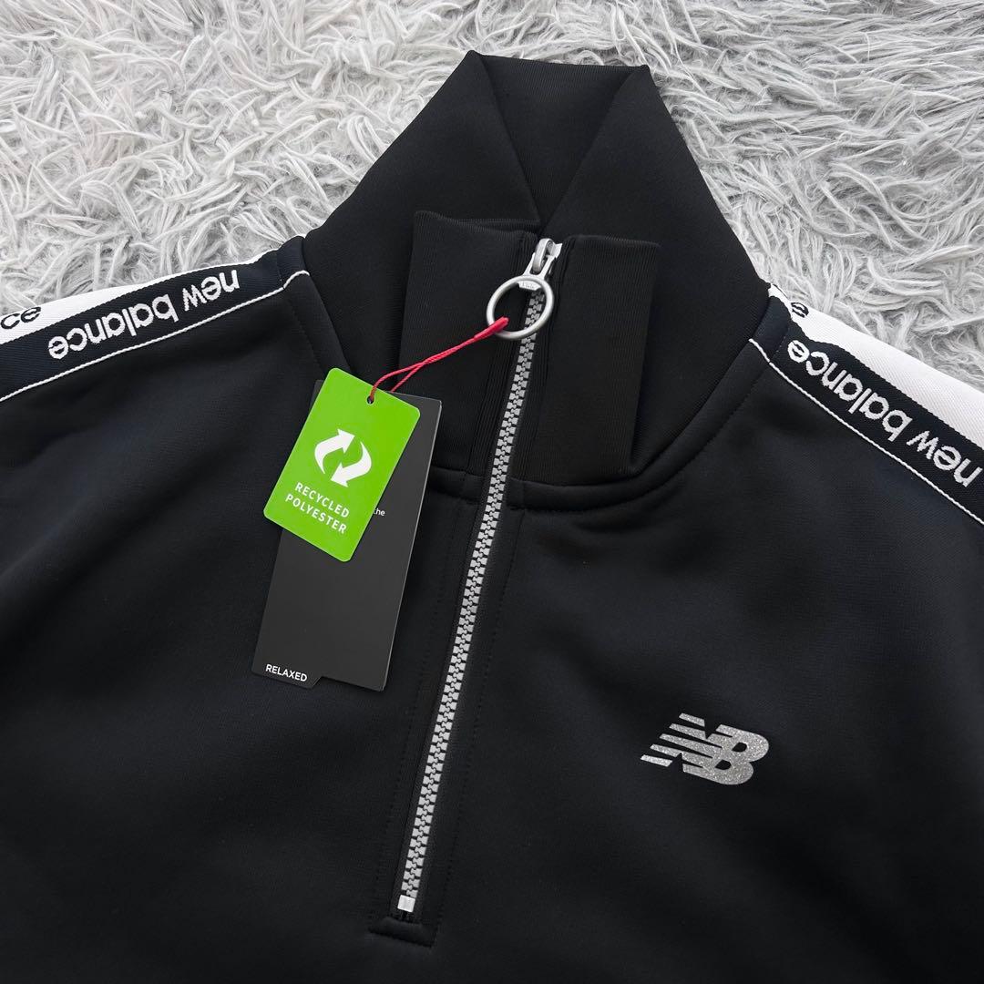 新品　ニューバランスゴルフ　スウェット　ハーフジップ　プルオーバー　裏起毛　1