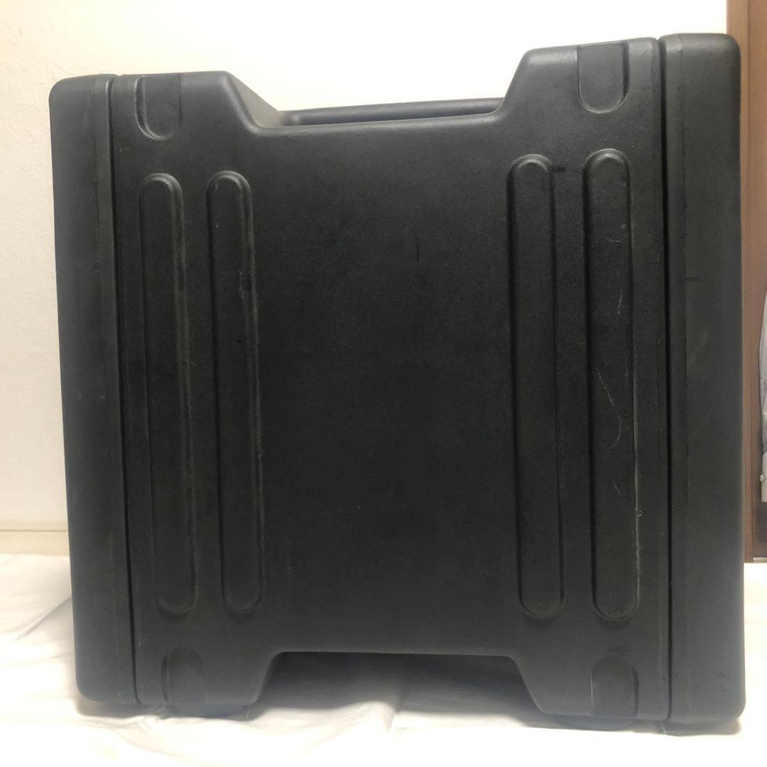 送料込★良品★SKB 8U ラックケース ラックキャリー ローリングラック 鍵付