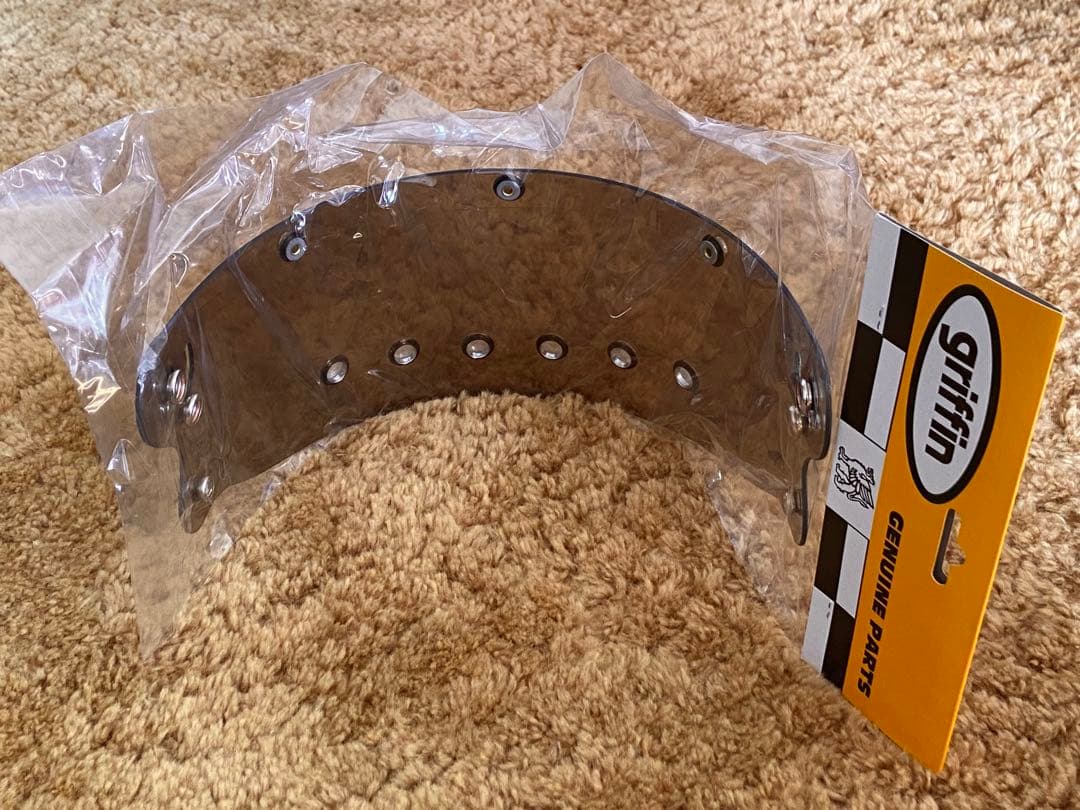 griffin ヘルメット　ライトスモークシールド 新品　グリフィン