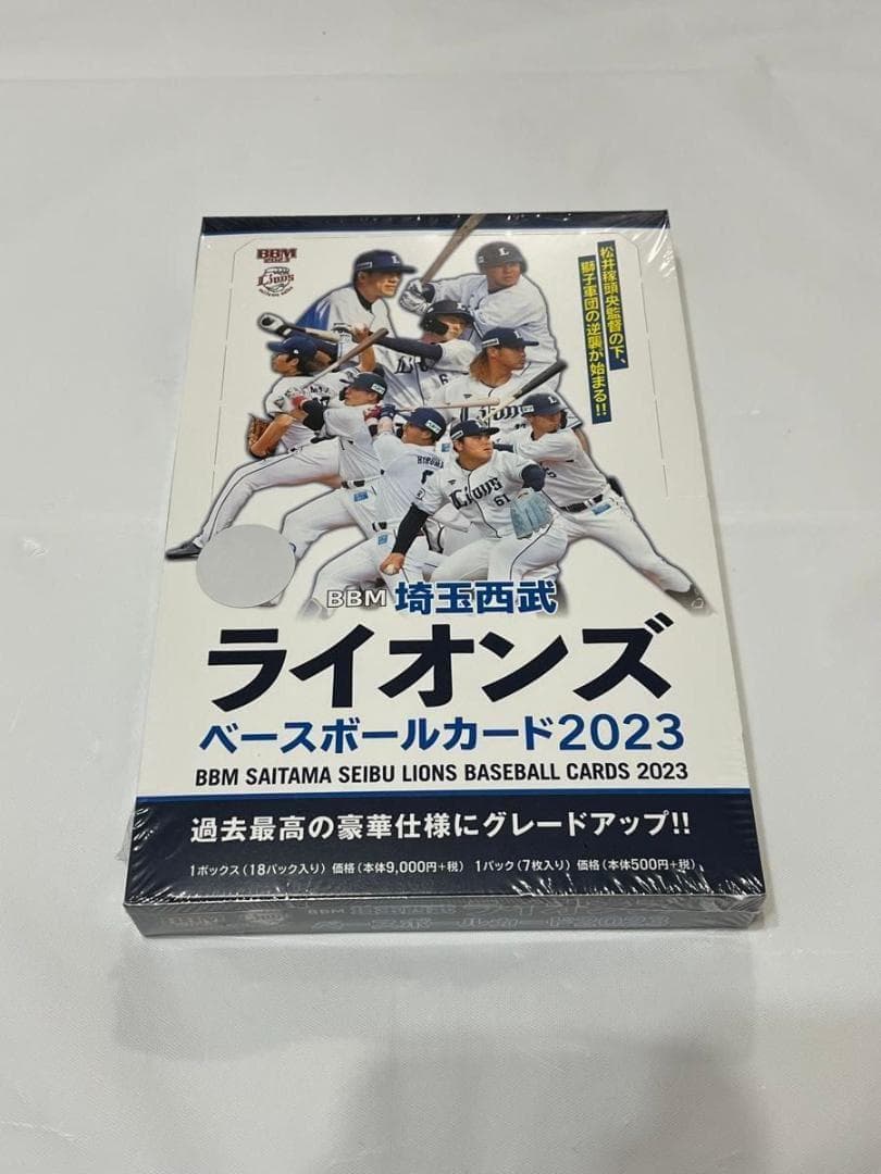 未開封 BBM 西武ライオンズ 2023 ベースボールカード 1BOX - メルカリ