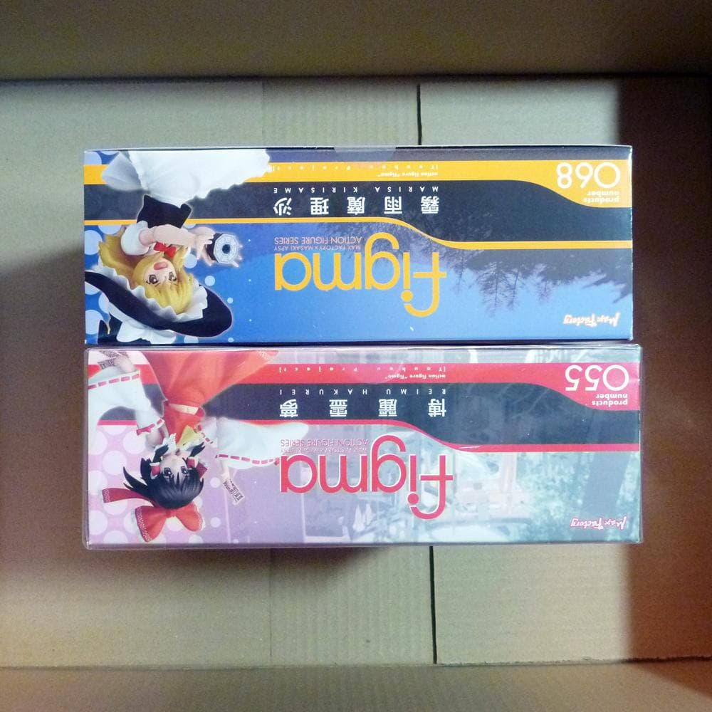 【未開封】figma 博麗霊夢 霧雨魔理沙 東方Project フィギュア