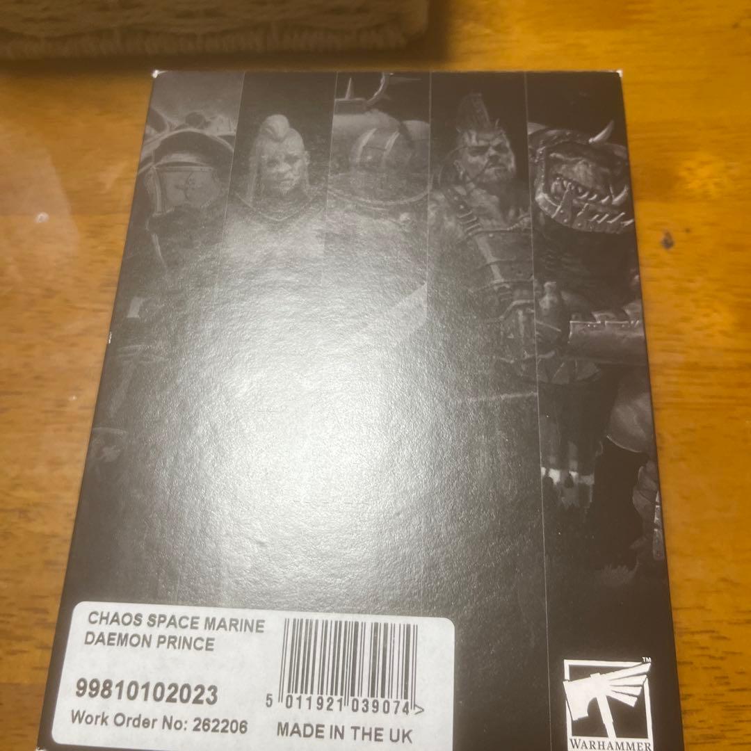 ウォーハンマー40K デーモンプリンス　ファインキャスト