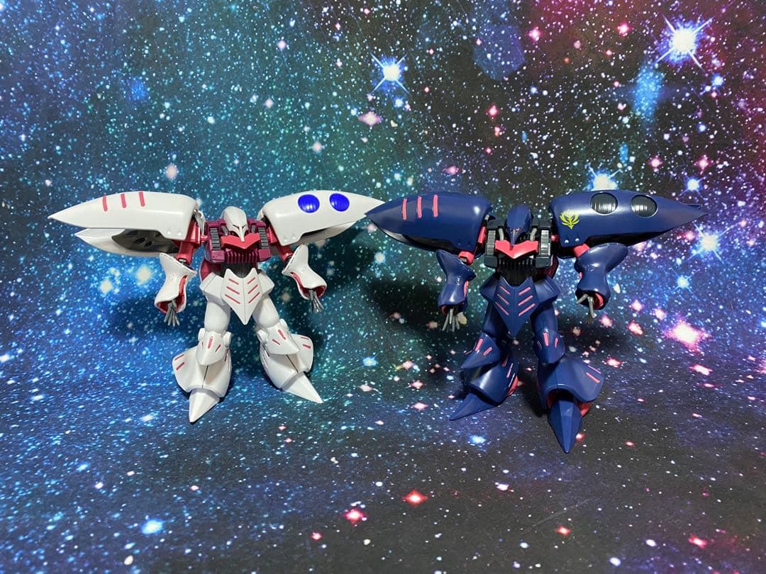 GUNPLA 1/144 HG ZZガンダム バウ キュベレイ ザクIII ジム