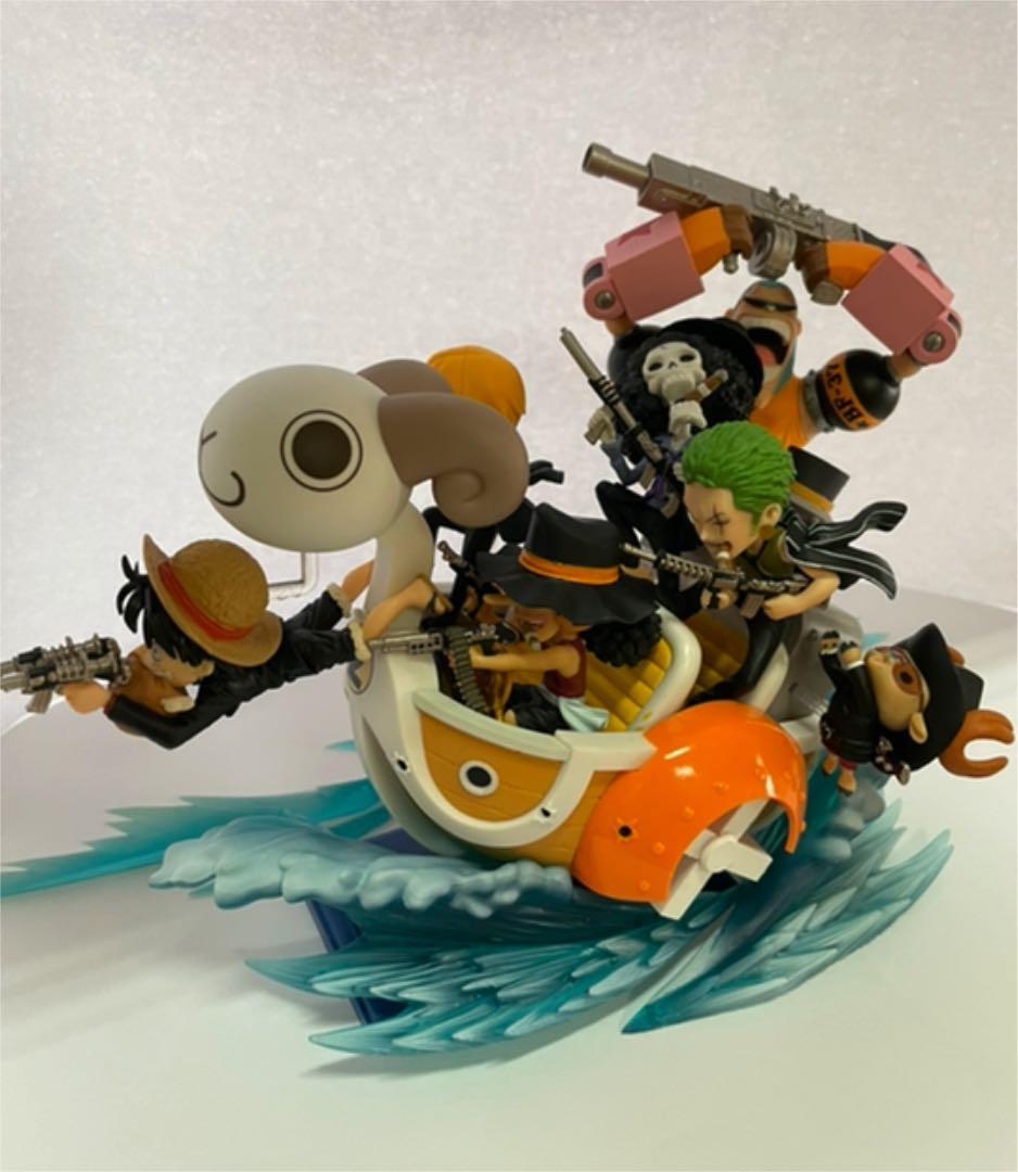 トップ ワンピース ワーコレ ミニメリー号 attack ワンピース ワーコレ