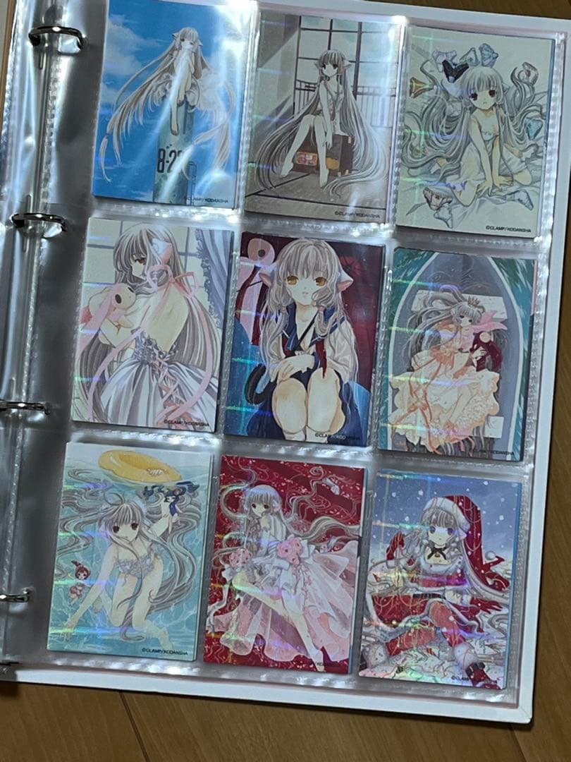 B*a様 ちょびっツ トレーディングカードとバインダーのセット