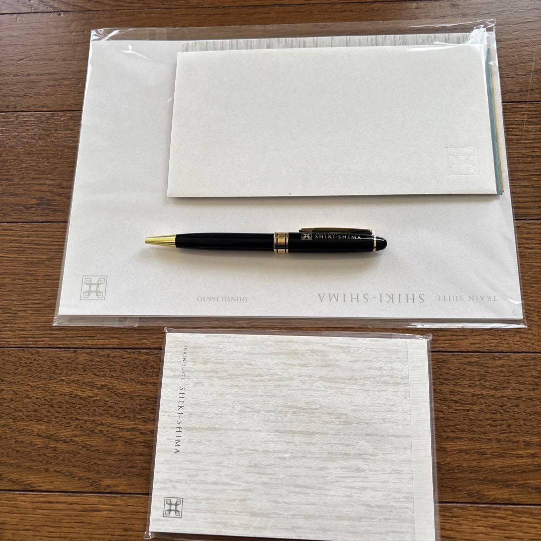 四季島グッズ　1式　(絵葉書，ピンバッジなどなど)