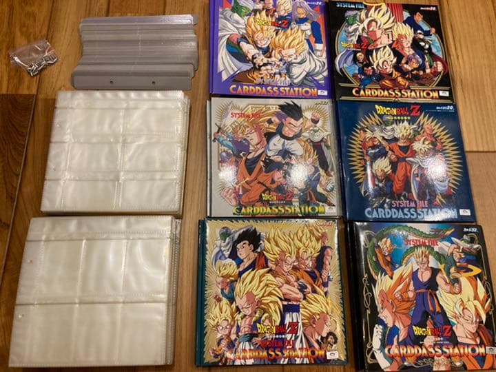 ドラゴンボールカードダス　キラ102枚　ノーマル1170枚　ステーション6冊付き
