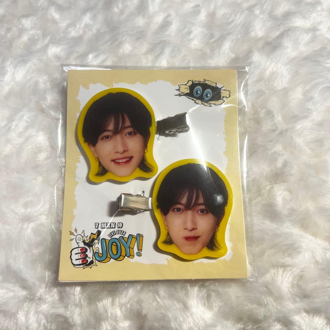 7 MEN 侍 and JOY! ヘアクリップ 6個セット