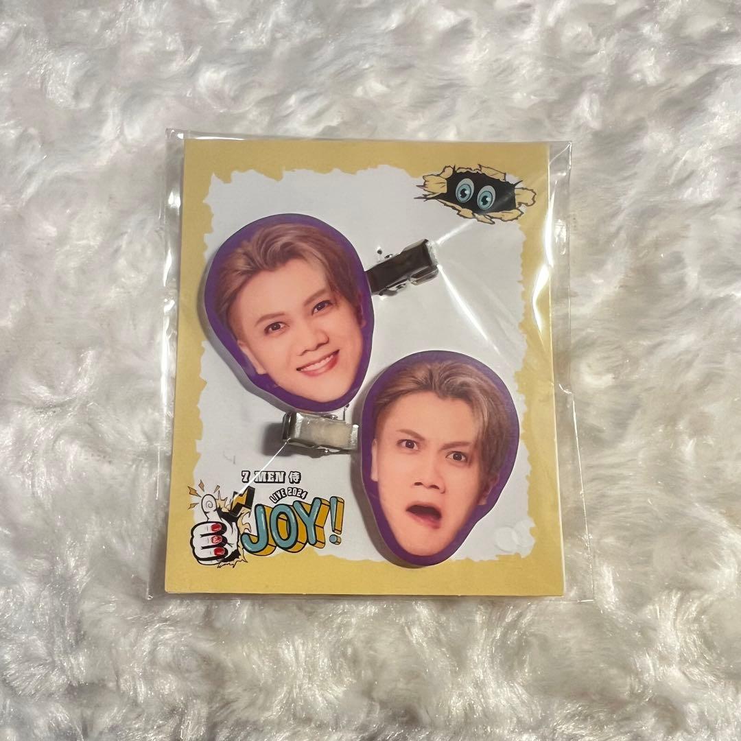 7 MEN 侍 and JOY! ヘアクリップ 6個セット