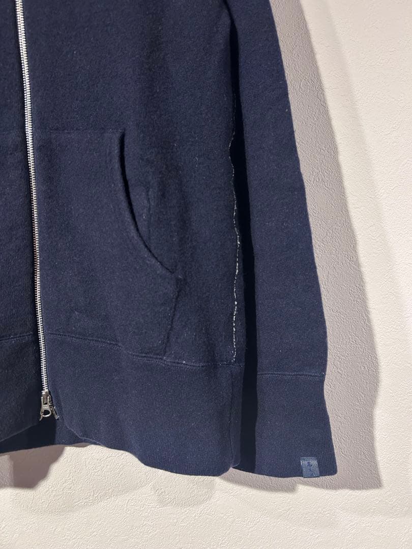 Loopwheeler 15周年限定　ウールジップパーカー　ジップフーディー