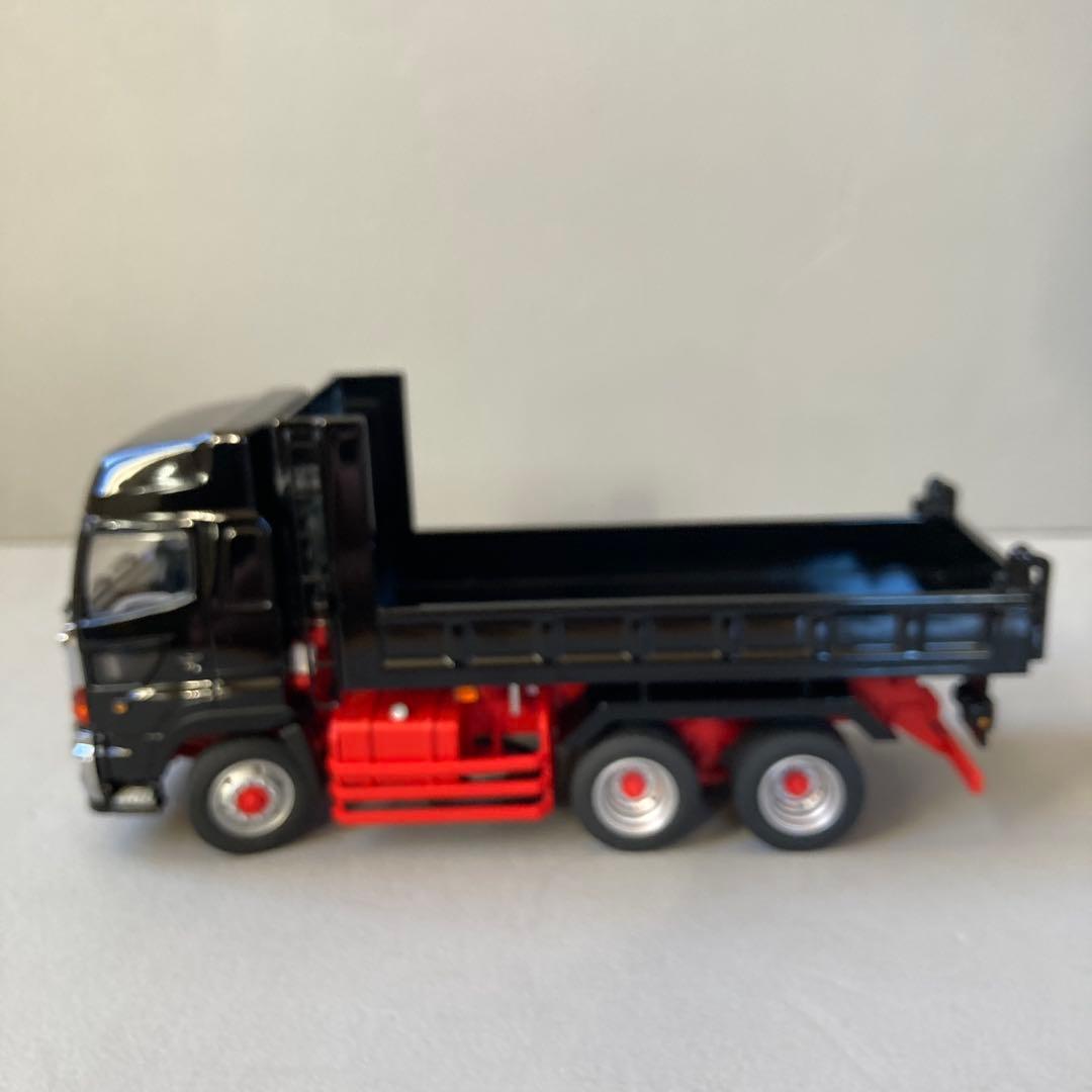 1/50 ケンクラフト 日野プロフィアダンプトラック 黒 - メルカリ