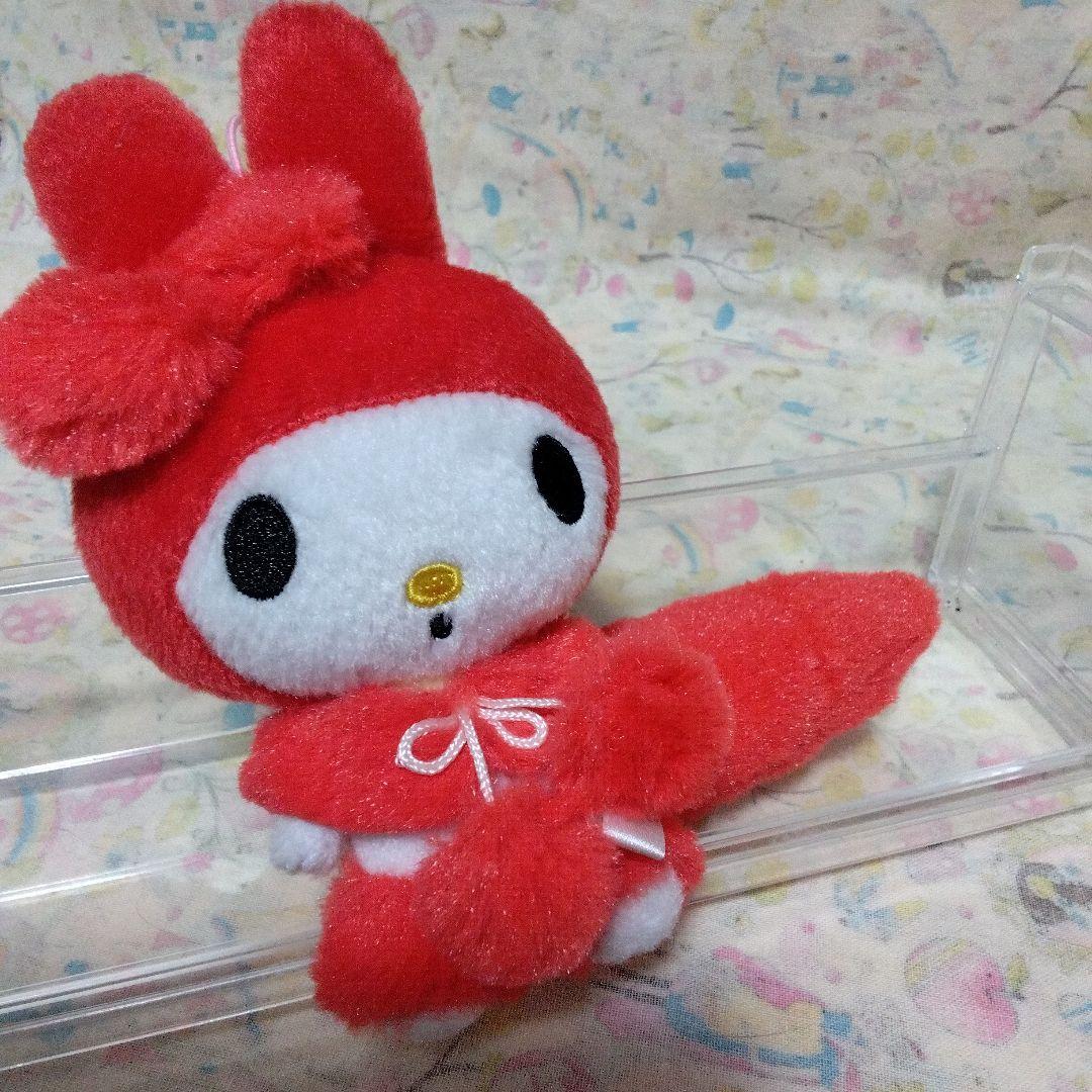 マイメロディ ぬいぐるみ 赤　しっぽ　2011年